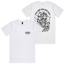 ScramblerMX Tattoo Flash White Heavy Tee