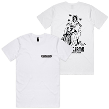 ScramblerMX Slideways White Heavy Tee