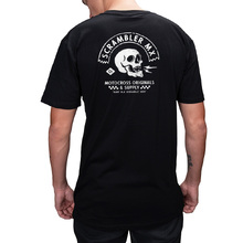 ScramblerMX Screaming Skull Black Tee