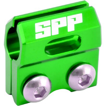 SPP Kawasaki/Suzuki Green Brake Line Clamp