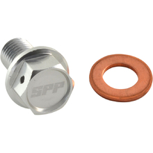 SPP Honda/Yamaha Silver Oil Drain Bolt