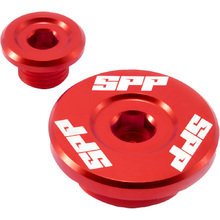 SPP Suzuki RMZ250-450 05-27 Red Engine Plug Kit