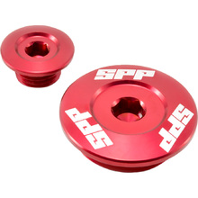 SPP Honda CRF250R 10-17 CRF450R 02-16 Red Engine Plug Kit