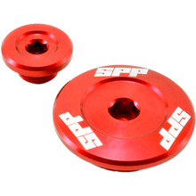 SPP Yamaha YZ250F 01-13 Red Engine Plug Kit