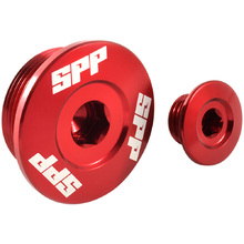 SPP Honda CRF250R 18-27 Red Engine Plug Kit