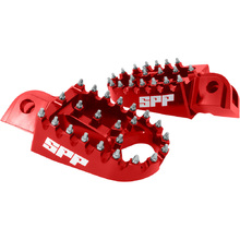 SPP Honda CR250R CRF150-450R/X Red Foot Peg