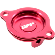 SPP Honda CRF250R 10-17 Red Oil Filter Cover