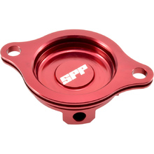 SPP Honda CRF450R 02-08 CRF450X 05-17 Red Oil Filter Cover