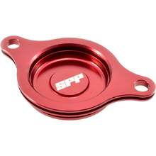 SPP Honda CRF450R 09-16 Red Oil Filter Cover