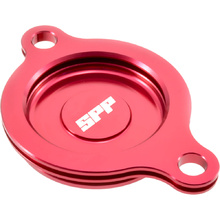 SPP Honda CRF450R/RX 17-25 Red Oil Filter Cover