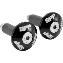 SPP Black Alloy Handlebar Ends
