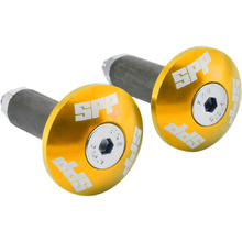 SPP Gold Alloy Handlebar Ends