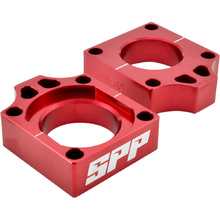 SPP Honda CR125R-250R 02-07 CRF250R 04-08 Red Axle Block