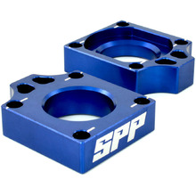SPP Suzuzki RMZ250-450 Blue Axle Blocks