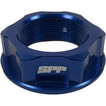 SPP Suzuki/Yamaha Blue Steering Stem Nut