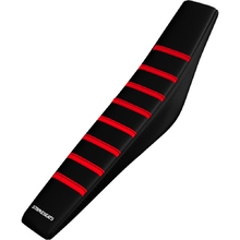 Strike Seats Honda CRF450R 05-08 Gripper Pleated Red/Black/Black Seat Cover