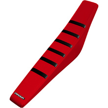 Strike Seats Honda CRF110-125F 19-27 Gripper Ribbed Black/Red/Red Seat Cover