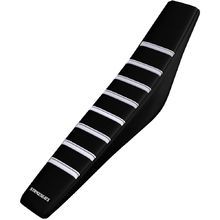 Strike Seats Husqvarna FC/FE/TC/TE 16-19 Gripper Pleated White/Black/Black Seat Cover