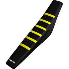 Strike Seats Husqvarna FC/TC/RE/TE 14-16 Gripper Ribbed Yellow/Black/Black Seat Cover