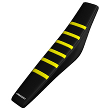 Strike Seats Husqvarna TC/FC 23-27 TE/FE 24-27 Yellow/Black/Black Gripper Ribbed Seat Cover