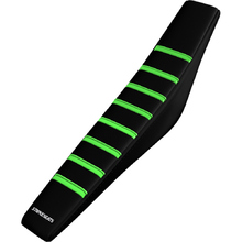 Strike Seats Kawasaki KX450F 16-18 Gripper Pleated Green/Black/Black Seat Cover