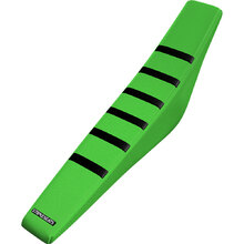 Strike Seats Kawasaki KX250F 13-16 450F 12-15 Gripper Ribbed Black/Green/Green Seat Cover
