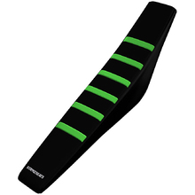 Strike Seats Kawasaki KLX140 08-25 Gripper Ribbed Green/Black/Black Seat Cover