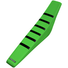Strike Seats Kawasaki KX65 00-27 KLX110 02-27 Suzuki RM65 03-05 DRZ110 03-05 Gripper Ribbed Black/Green/Green Seat Cover