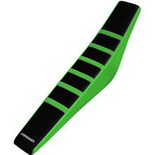 Strike Seats Kawasaki KX60 85-04 Gripper Ribbed Green/Black/Green Seat Cover