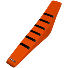Strike Seats KTM SX/SX-F/XC-F 16-18 EXC/EXC-F 17-19 Gripper Ribbed Black/Orange/Orange Seat Cover