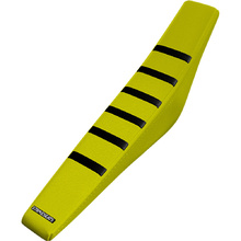 Strike Seats Suzuki RMZ250 04-06 Gripper Ribbed Black/Yellow/Yellow Seat Cover