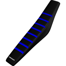 Strike Seats Yamaha WR450F 12-15 Gripper Pleated Blue/Black/Black Seat Cover