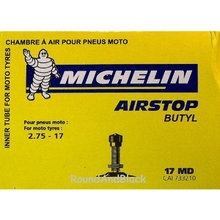 Michelin 17MD 2.75-17 Air Stop TR4 Valve Postie Bike Tube