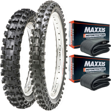 Maxxis MX-ST 90/100-16 Rear 70/100-19 Front Mid/Soft Tyre & Tube Set