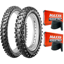 Maxxis MX-IH 80/100-21 Front & 120/90-18 Rear Tyre & Tube Set