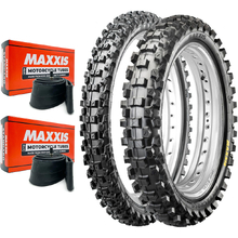 Maxxis MX-IH 70/100-19 Front & 90/100-16 Rear Tyre & Tube Set