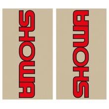 Tecnosel Showa Vintage Clear Fork Decals