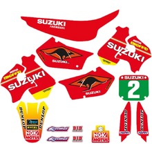 Tecnosel Suzuki RM125/250 96-00 98 Graphics Kit & Seat Cover