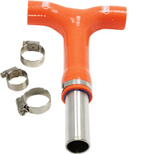Samco KTM SX/SXF 23-27 EXC/EXC-F 24-27 Orange Frame T-Piece and Clip Kit Combo
