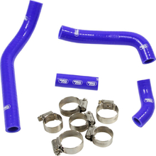 Samco Honda CRF450R 21-25 Blue Radiator Hose and Clip Kit Combo