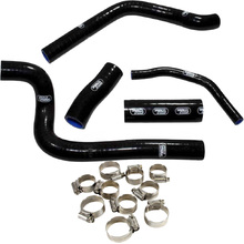 Samco Honda CR500R 89-01 Black Radiator Hose and Clip Kit