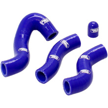 Samco Husqvarna FE450/501 14-16 Thermostat Bypass Blue Radiator Hose Kit