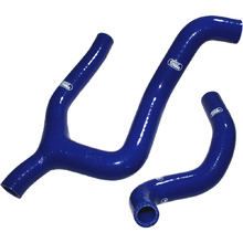 Samco Husqvarna FC350 19-22 'Y' Piece Race Design Blue Radiator Hose Kit