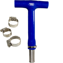 Samco HusqvarnaTE/FE 17-19 TC/FC 16-18 Blue Frame T-Piece and Clip Kit Combo