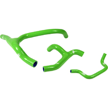 Samco Kawasaki KX450F 12-15 'Y' Piece Race Design Green Radiator Hose Kit