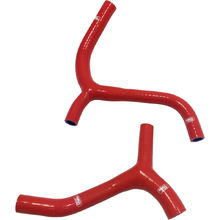 Samco Kawasaki KX450F 19-23 'Y' Piece Race Design Red Radiator Hose Kit