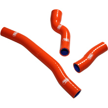 Samco KTM 250-300 EXC 20-23 Thermostat Bypass Orange Radiator Hose Kit