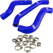 Samco Husqvarna FC250-350 23-27 Blue Radiator Hose and Clip Kit Combo