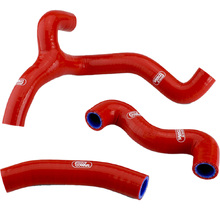 Samco Gas Gas MC50 21-23 Red Radiator Hose Kit
