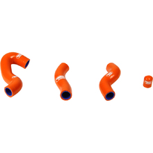 Samco KTM 450/500EXCF 12-16 Thermostat Bypass Orange Radiator Hose Kit